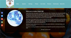 Desktop Screenshot of hudsonstreetcafe.com